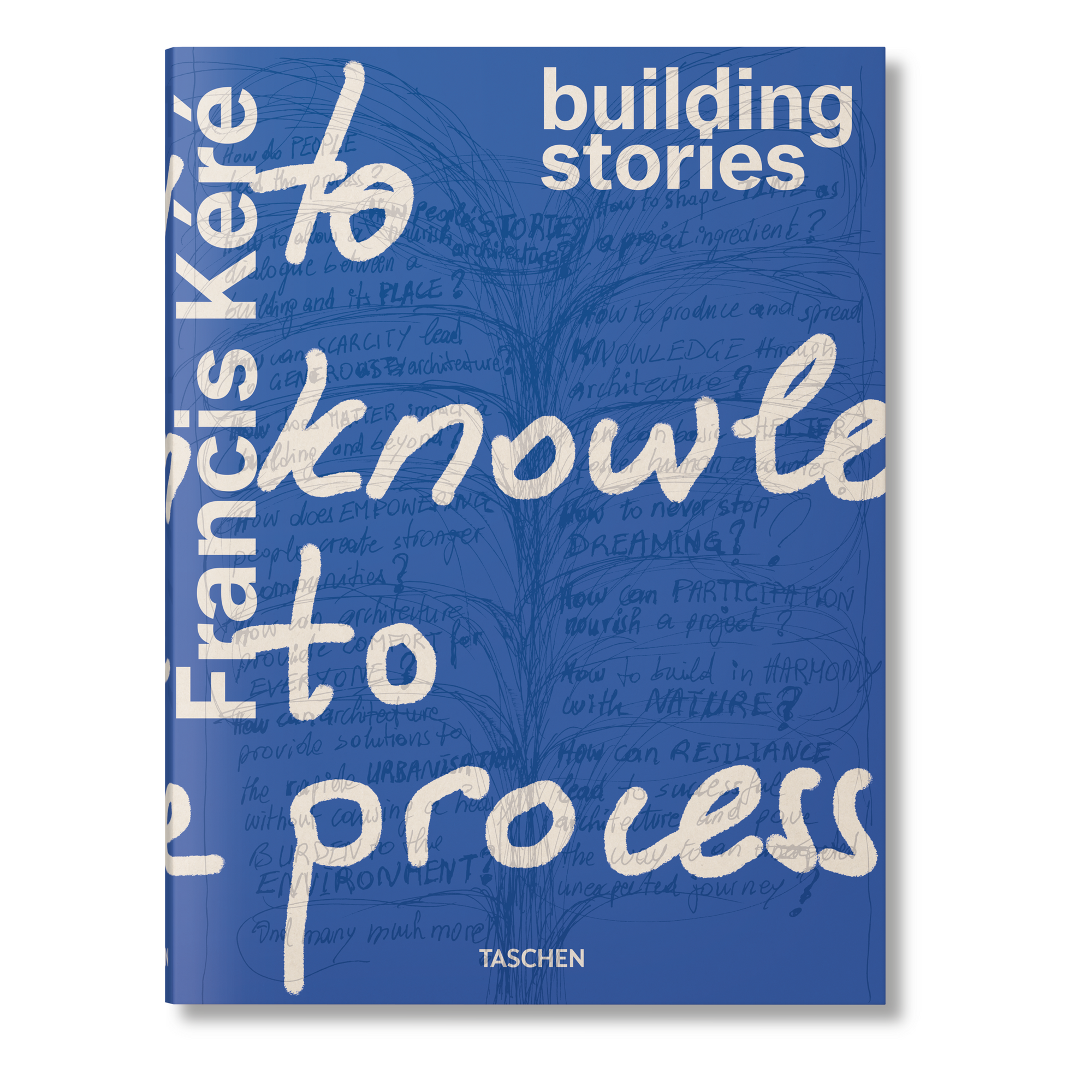 Francis Kere Building Stories by TASCHEN - hardcover architecture monograph, front cover