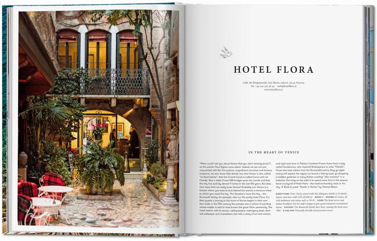 Great Escapes Italy — interior spread