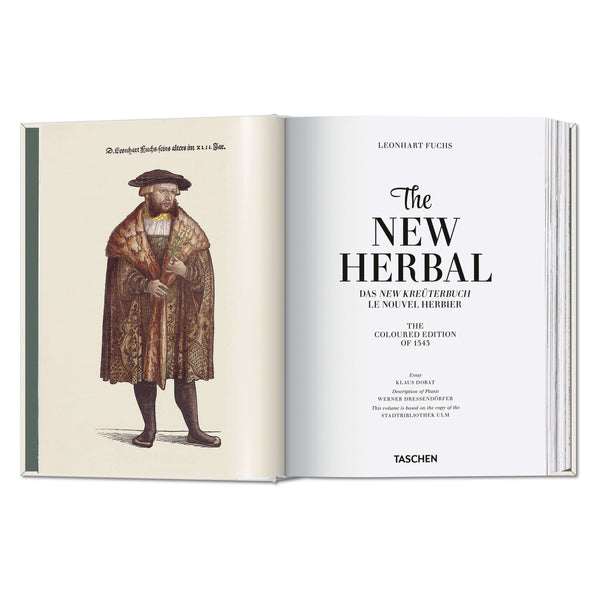 The New Herbal – hand-colored botanical plate (1)