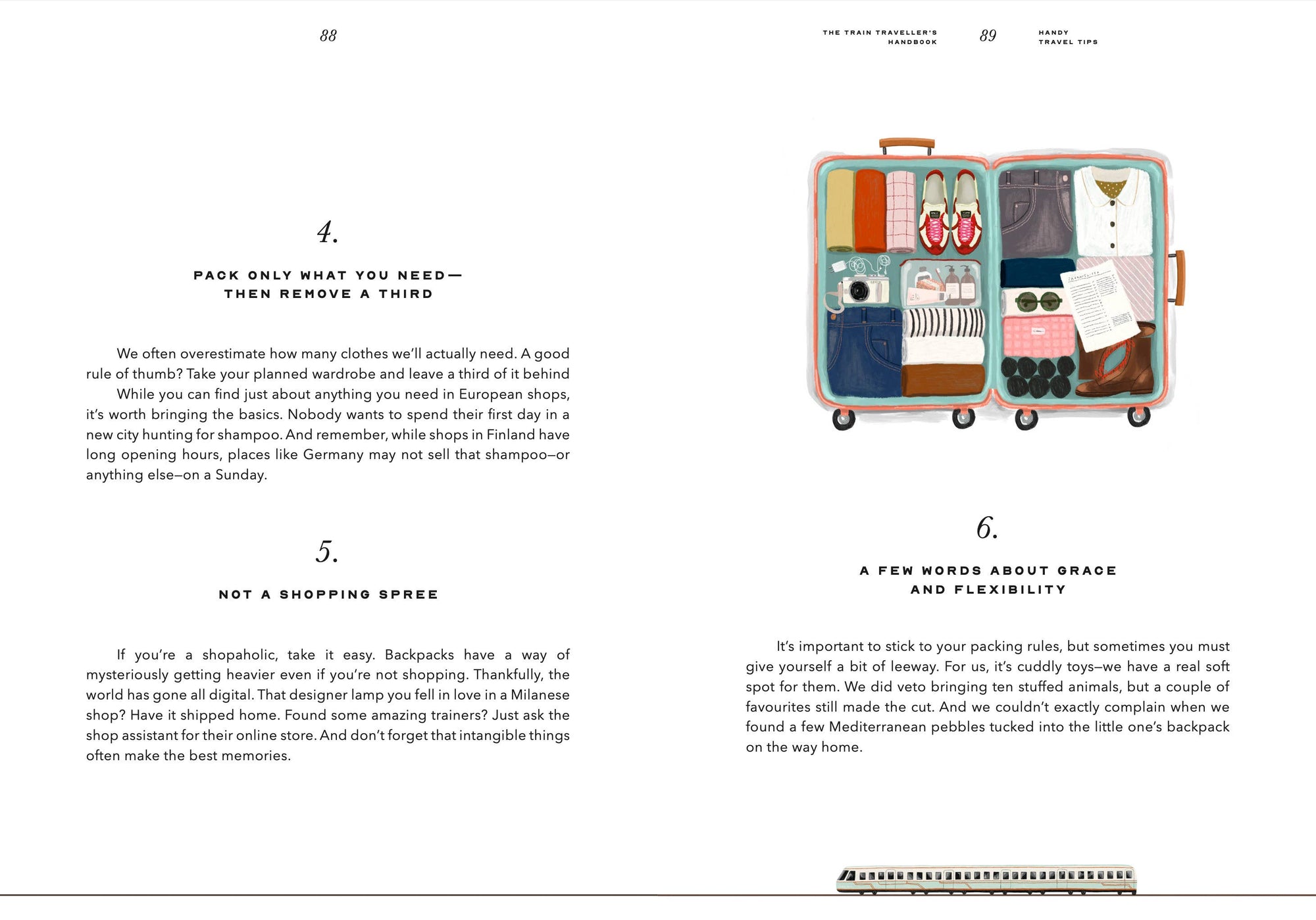 The Train Traveller's Handbook – inside pages (8)