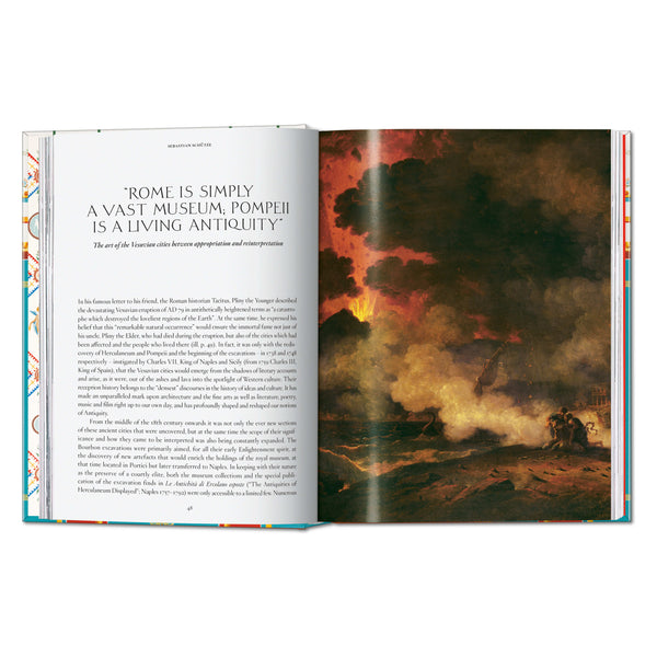 Houses and Monuments of Pompeii - interior decoration plates, 19th century archaeology