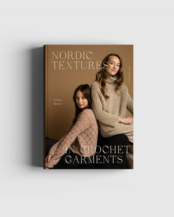 Nordic Textures in Crochet Garments by Linda Skuja (Cozy Publishing) – front cover