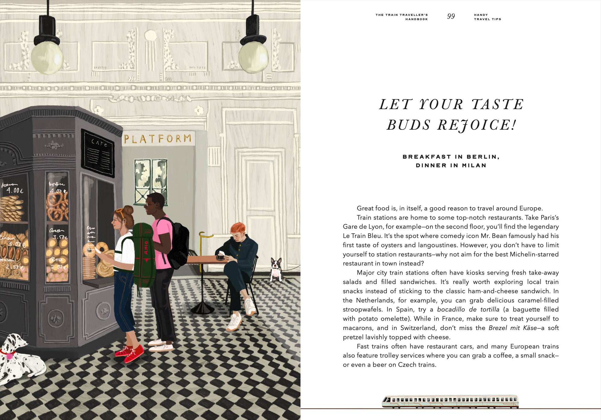 The Train Traveller's Handbook – inside pages (3)