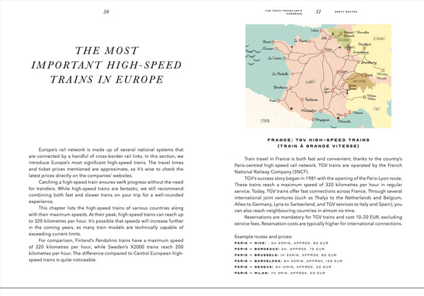 The Train Traveller's Handbook – inside pages (6)
