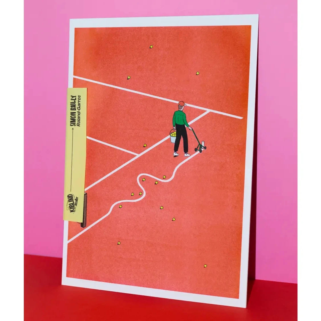 Simon Bailly - Roland-Garros - A3-Poster